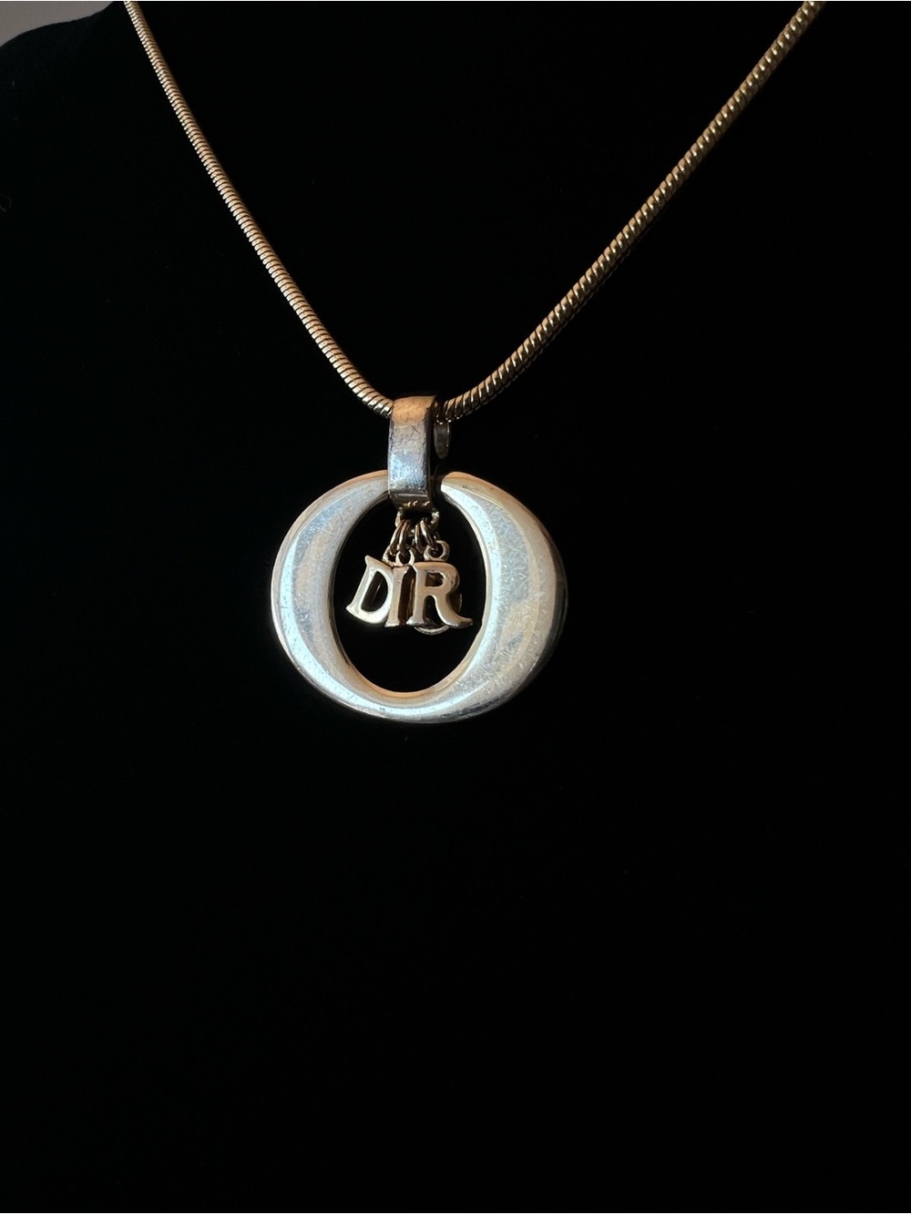 Dior Necklace with logo pendant - Picture 2 of 5